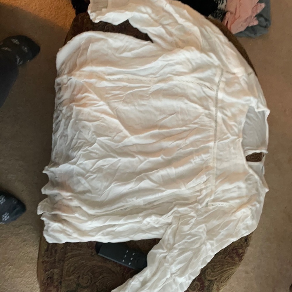Old navy large white blouse